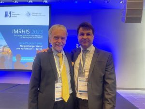 During his EAFPS Fellowship, Dr Sandeep had the privilege of receiving training under the guidance of Prof Wolfgang Gubisch, a globally renowned Rhinoplasty Surgeon. Dr Sandeep's journey came full circle when he shared the podium with Prof Gubisch as an invited speaker and took on the role of chairing a panel at The Global Masters Symposium.