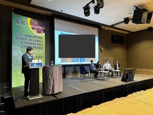 In 2023, at the 13th Singapore Sleep and Allergy Conference, Dr Sandeep served as both a Moderator and an invited Speaker, sharing insights on the panel discussion about Difficult Cases in Rhinoplasty.