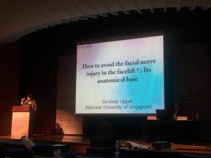 Dr Sandeep was honoured to be an invited speaker at the Annual Conference of Korean College of Cosmetic Surgery in Seoul, South Korea. During this event, he delivered a lecture focused on the safe techniques for deep plane facelift, sharing his expertise and knowledge with fellow professionals in the field of cosmetic surgery.